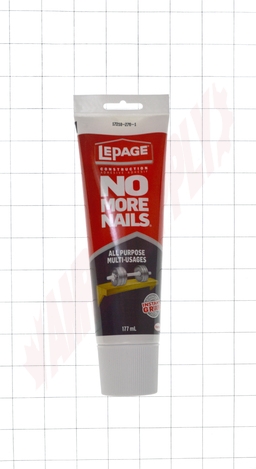 Photo 3 of 02001-0 : LePage No More Nails All Purpose Construction Adhesive, 177mL