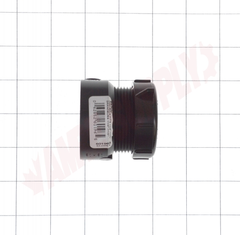 Photo 9 of 601963 : Bow 1-1/2 Slip Joint x 1-1/2 or 1-1/4 Hub Universal ABS Trap Adapter