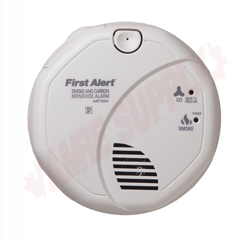 Photo 1 of SC7010BA : First Alert 120V Photoelectric Smoke and Carbon Monoxide Alarm, with Battery Backup