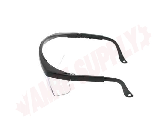 Photo 3 of 7091000CLR : Degil Impact Resistant Nylon Frame Safety Glasses, Clear/Black Frame