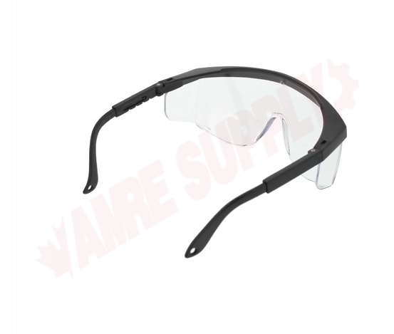 Photo 6 of 7091000CLR : Degil Impact Resistant Nylon Frame Safety Glasses, Clear/Black Frame