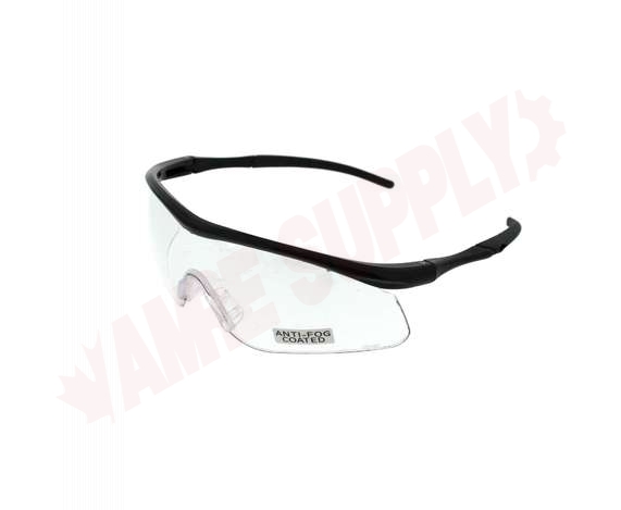 Photo 2 of 7092500AFC : Degil Anti-Fog Lens Safety Glasses, Clear/Black Frame
