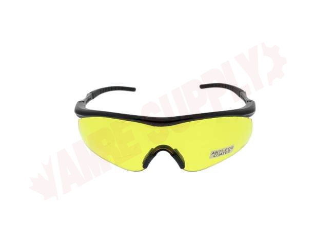 Photo 1 of 7092500YEL : Degil Anti-Fog Lens Safety Glasses, Yellow/Black Frame