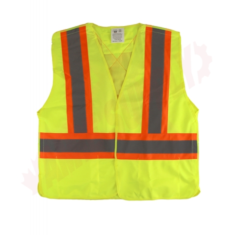 Photo 1 of 7845375-LXL : Degil Reflex Lime Green CSA Traffic Vest, Extra Extra Large