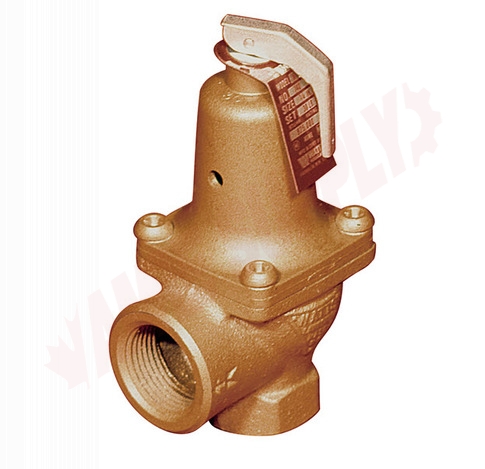 Photo 1 of 0276980 : Watts 174A Boiler Pressure Relief Valve, 1-1/2 x 1-1/2, 125PSI