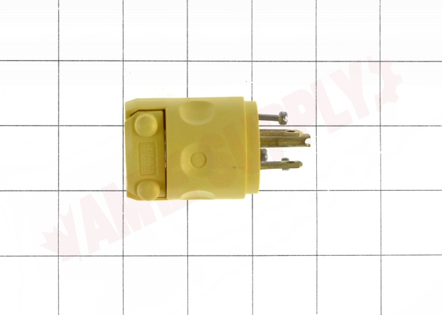 Photo 9 of 515PV : Leviton Male Plug End, Grounded, Yellow