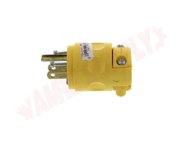 Photo 1 of 515PV : Leviton Male Plug End, Grounded, Yellow