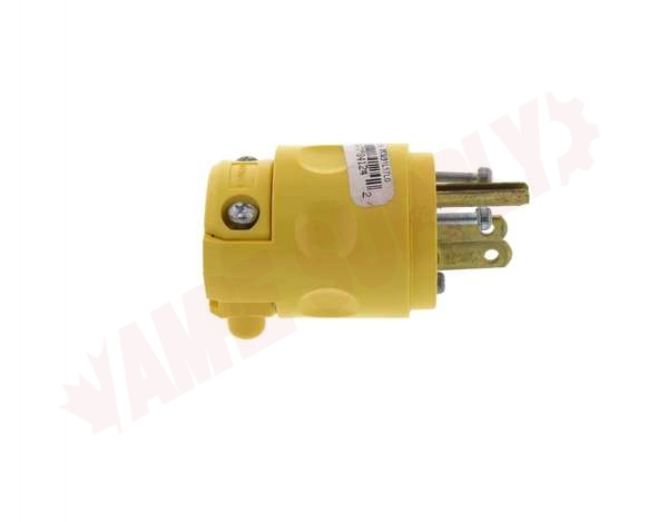 Photo 5 of 515PV : Leviton Male Plug End, Grounded, Yellow
