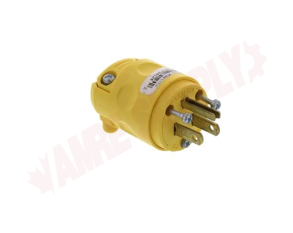 Photo 6 of 515PV : Leviton Male Plug End, Grounded, Yellow