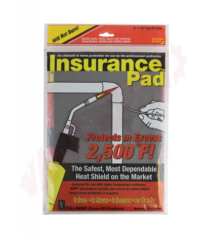 Photo 1 of 61-71038 : The Insurance Pad, 9 x 12 Heat Shield