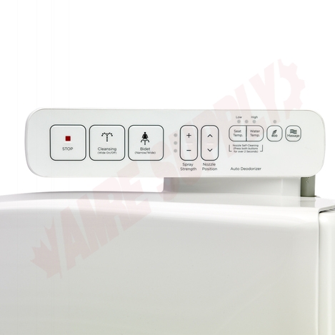 Photo 4 of 8013A80GPC-020 : American Standard Advanced Clean AC 1.0 SpaLet Bidet Seat, with Side Panel