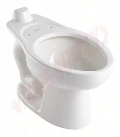 Photo 1 of 3453001.020 : American Standard Madera FloWise Elongated Flushometer Bowl, Back Spud, White, 15, No Seat