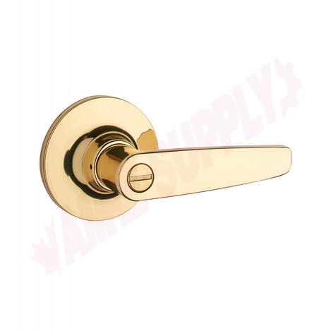 Photo 1 of 36-D6203PB : Taymor Perspective Privacy Lever, Polished Brass