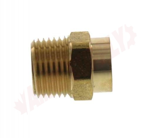 Photo 1 of 48SW-10D : Fairview 1/2 Brass C x Male PT Adapter