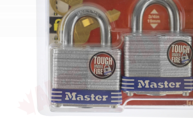 Photo 4 of 3008D : Master Lock Padlock 1-9/16 W  Keyed Alike 4 Pack Sheds, Gates, Storage Unit Etc.