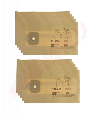 Double Lined Paper Dust Bags for TASKI VENTO 15 15s Vacuum Cleaner Freshe x 20