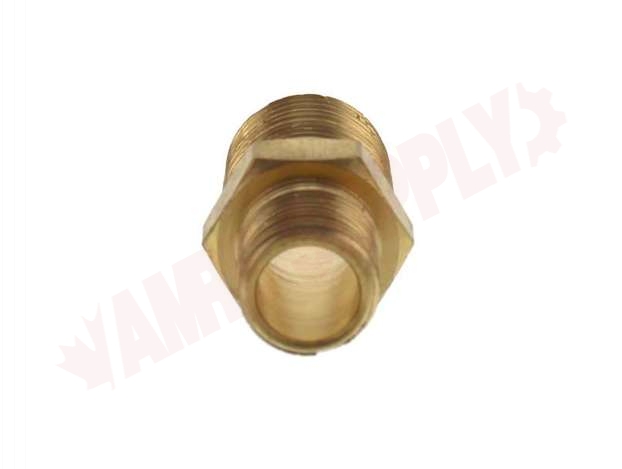 Photo 7 of 122-DC : Fairview 1/2 MPT x 3/8 MPT Brass Hex Nipple