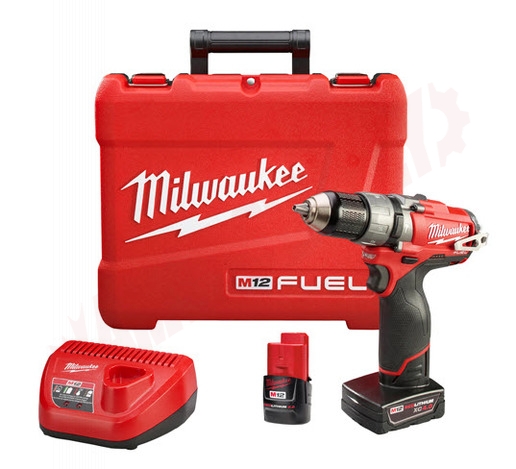 Photo 1 of 2504-22 : Milwaukee M12 Fuel 1/2 Hammer Drill/Driver Kit