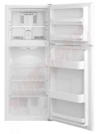 Photo 3 of FFET1222QW : Frigidaire 12 cu. ft. Refrigerator, Top Freezer, White