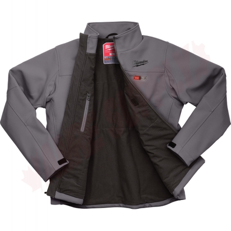 Photo 4 of 201G-21XL : Milwaukee M12 Heated Jacket Kit, Grey, Extra Large