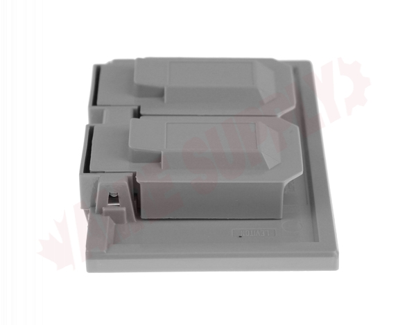 Photo 4 of 4976-GY : Leviton Outdoor Weather-Resistant Receptacle Cover, Nylon, Grey