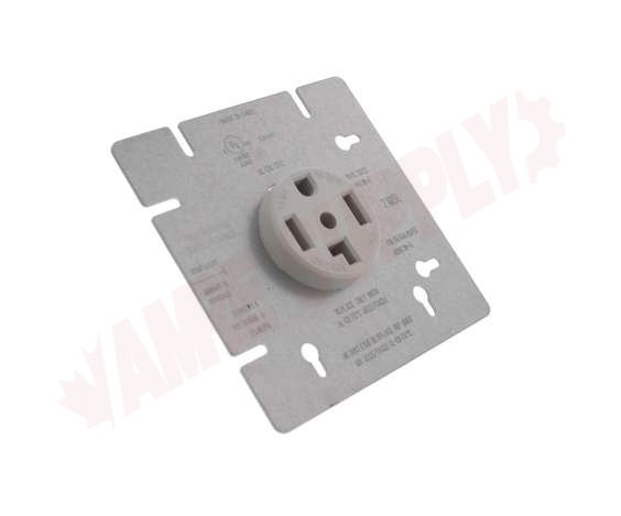 Photo 8 of 45125 : Universal Dryer Receptacle, 4-wire Outlet, Nema 14-30r, 30a 120/240v, White
