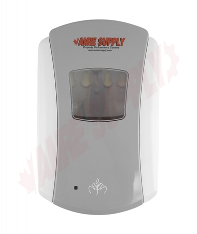 Photo 2 of 35400352 : Amre Supply LTX Touch Free Dispenser, Grey & White, 700mL