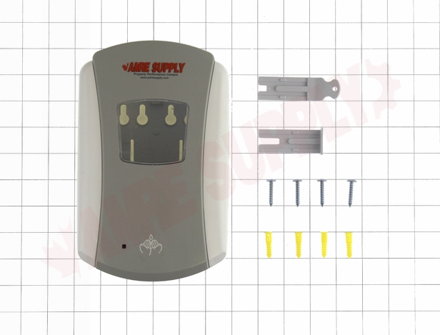 Photo 13 of 35400352 : Amre Supply LTX Touch Free Dispenser, Grey & White, 700mL
