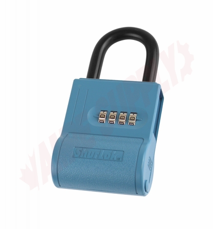 Photo 1 of SL100W : ShurLok Blue Combination LockBox Padlock 4 Dial Numbered