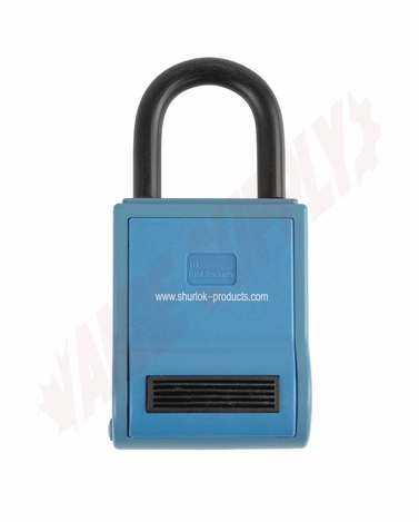 Photo 3 of SL100W : ShurLok Blue Combination LockBox Padlock 4 Dial Numbered