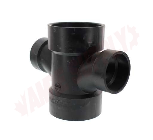 Photo 2 of 600379 : Bow 3 x 2 Hub Fit ABS Double Sanitary Tee
