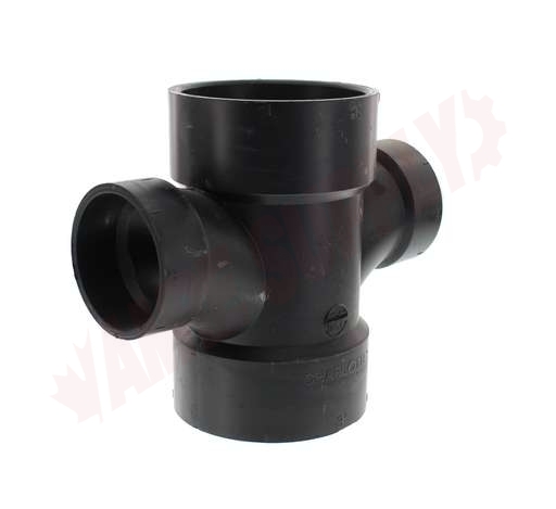 Photo 8 of 600379 : Bow 3 x 2 Hub Fit ABS Double Sanitary Tee