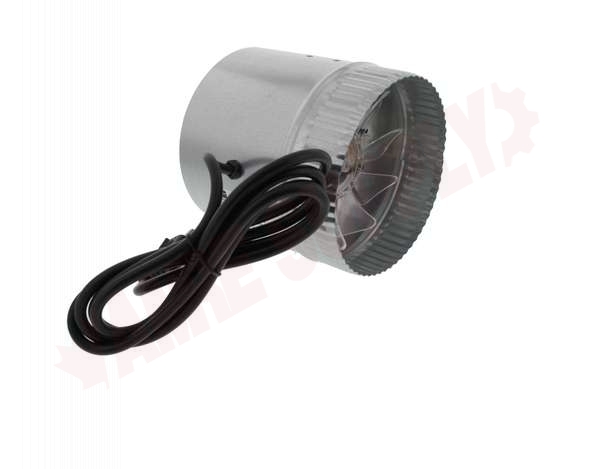 Photo 4 of T9-DB206C : In-Line Duct Booster Fan, 6 Dia, 250 CFM, 115V, with Cord