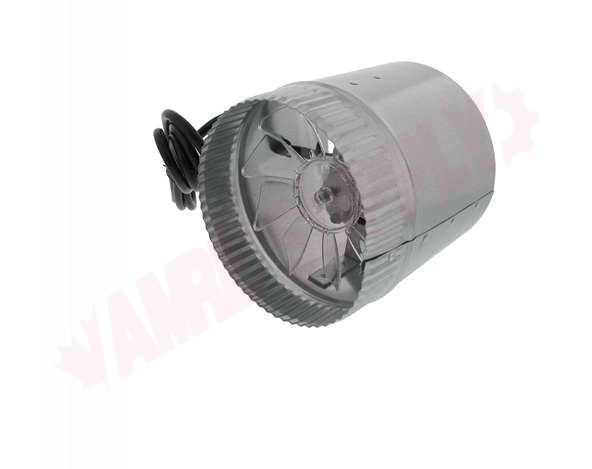 Photo 6 of T9-DB206C : In-Line Duct Booster Fan, 6 Dia, 250 CFM, 115V, with Cord