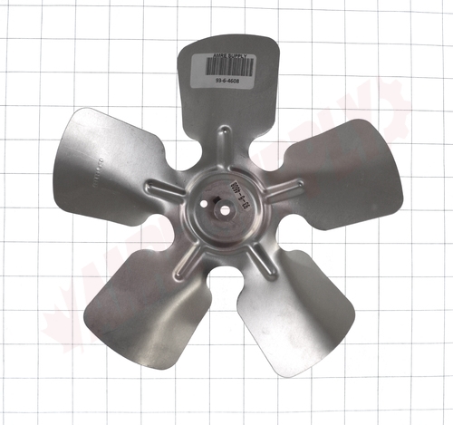 Photo 5 of 93-6-4608 : Fixed Hub Aluminum Fan Blade, 10 Diameter x 1/4 Bore 20° CCW