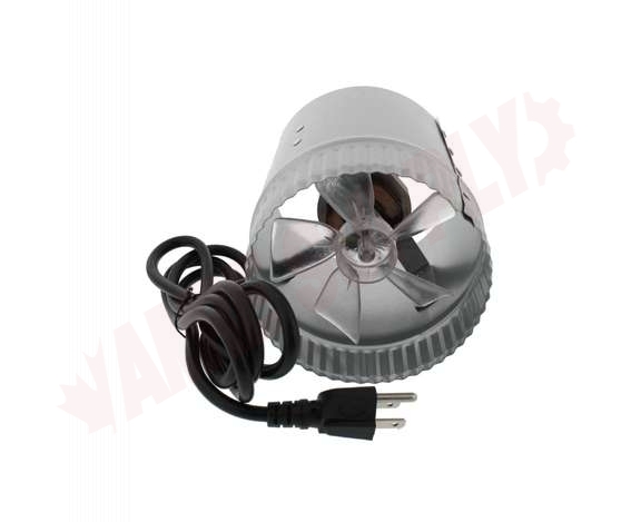 Photo 5 of T9-DB205C : In-Line Duct Booster Fan, 5 Dia, 225 CFM 115V, with Cord