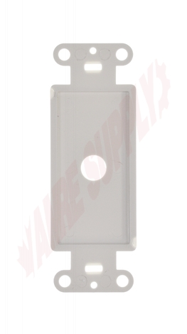 Photo 3 of 80400-W : Leviton Decora Adapter Plate for Rotary Dimmers, White