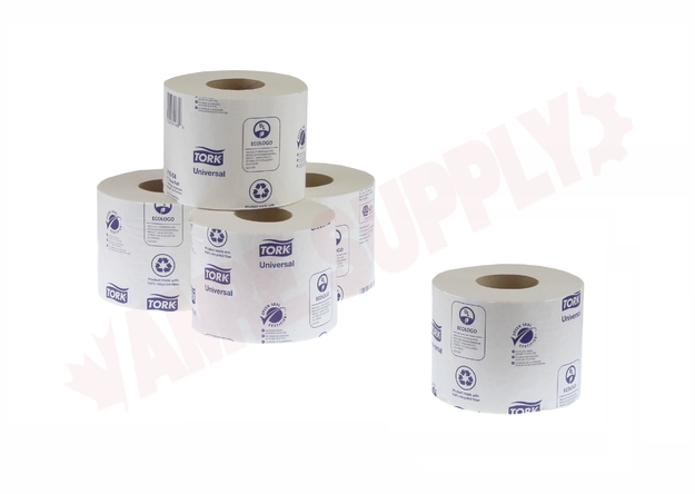 Photo 2 of TM1604 : Tork Universal Conventional Toilet Tissue, 2 Ply, 750 Sheets, 48 Rolls/Case