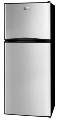 Photo 1 of FFET1222UV : Frigidaire 11.6 cu. ft. Top Freezer Refrigerator, Brushed Steel
