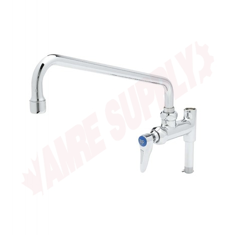 Photo 1 of B-0156 : T&S Pre-Rinse Add-On Faucet, 12 Nozzle, Lever Handle, 3 Nipple