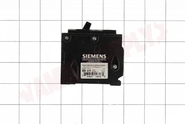 Photo 9 of Q115 : Siemens Circuit Breaker, 1P, 15 Amps