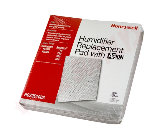 Photo 1 of HC22E1003 : Honeywell HC22E1003 Home Humidifier Pad with Antimicrobial Coating for HE220 & HE225 Models