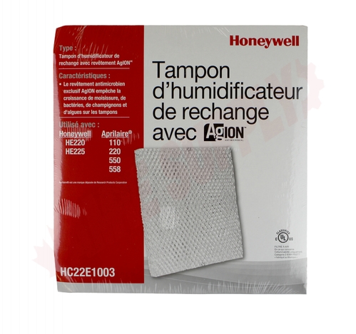 Photo 3 of HC22E1003 : Honeywell HC22E1003 Home Humidifier Pad with Antimicrobial Coating for HE220 & HE225 Models