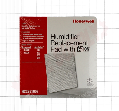Photo 6 of HC22E1003 : Honeywell HC22E1003 Home Humidifier Pad with Antimicrobial Coating for HE220 & HE225 Models