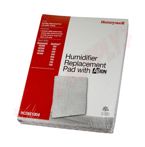Photo 1 of HC26E1004 : Honeywell HC26E1004 Home Humidifier Pad with Agion Antimicrobial Coating for HE260/5 and HE360/5 Models