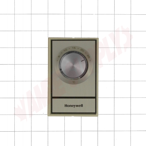 Photo 10 of T498A1786 : Honeywell Home Line Voltage SPST Electric Heat Thermostat, Brushed Gold, °C
