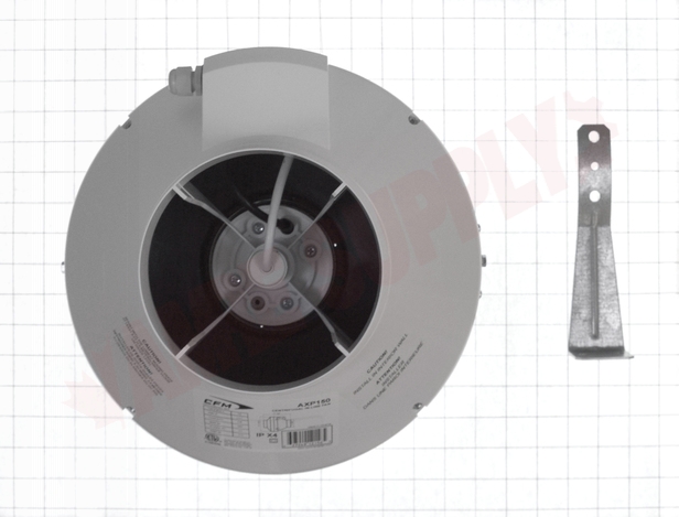 Photo 7 of AXP150 : Continental Fan Inline 6 Duct Fan, 235 CFM, Plastic