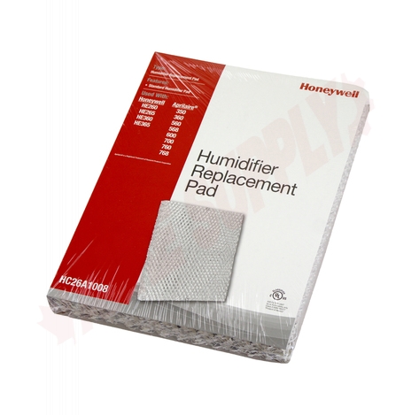 Honeywell HC26A1008 Humidifier Replacement Pad for HE260A & B HE360A1019 HE256