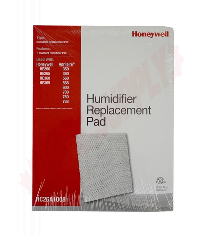 Photo 2 of HC26A1008 : Honeywell HC26A1008 Home Humidifier Pad HE260, HE265, HE360 & HE365 Models