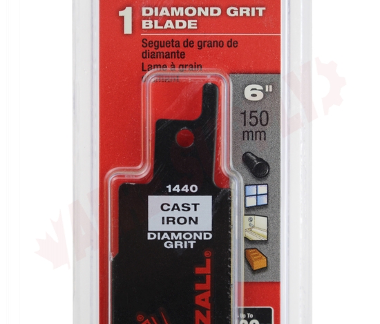 2 Milwaukee 48-00-1440 6 Diamond Grit The Torch Sawzall Blades for sale online